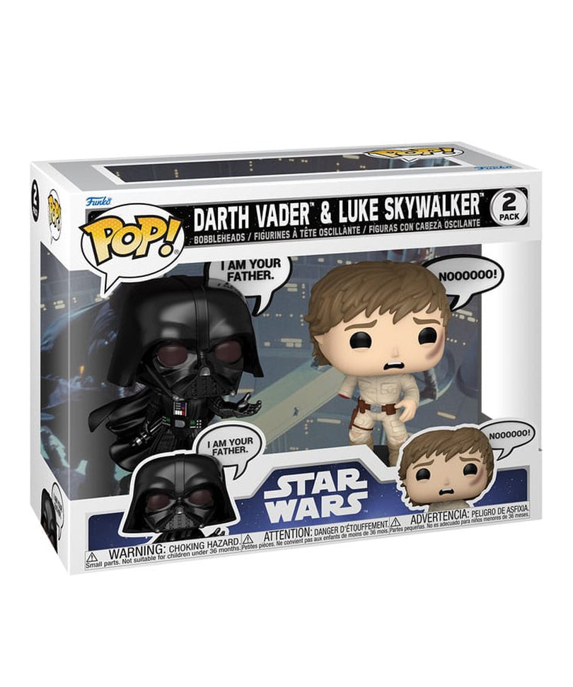 Darth Vader & Luke Skywalker (I am your father. / Nooooooo!) (2-Pack)