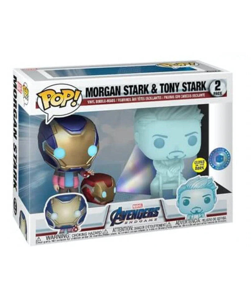 Morgan Stark & Tony Stark (Glow in the Dark) (2-Pack)
