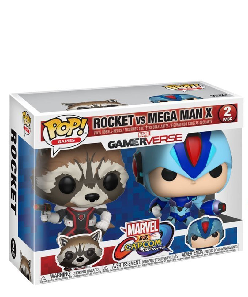 Rocket Raccoon vs Mega Man X (2-Pack)