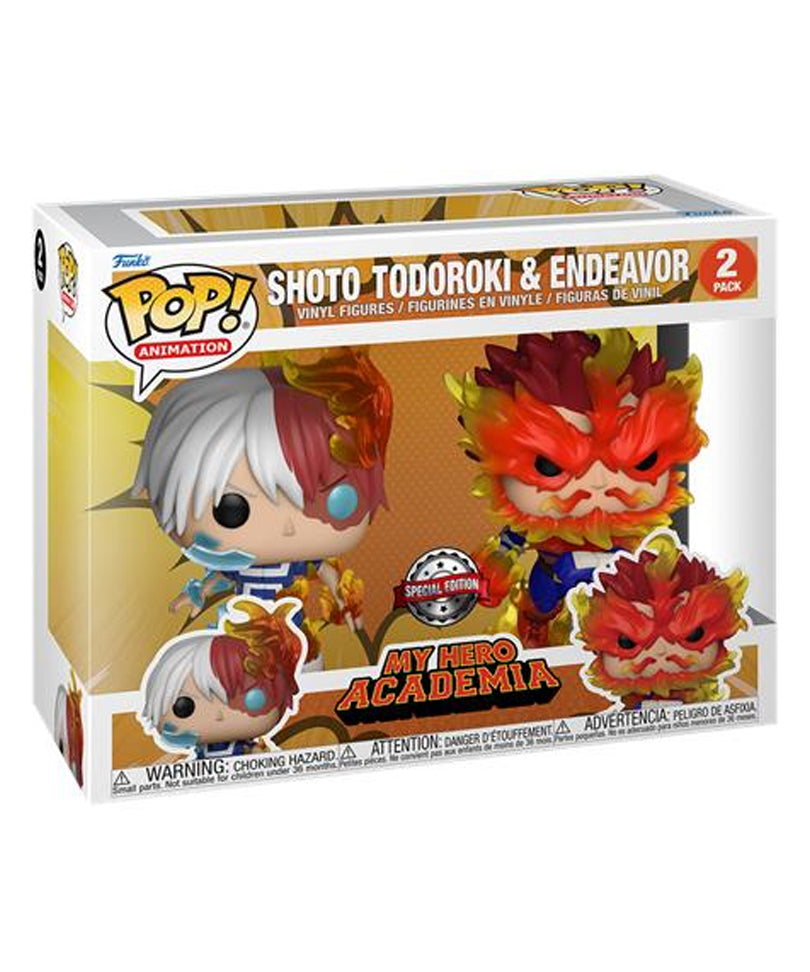 Shoto Todoroki & Endeavor (2-Pack)