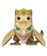 Queen Rhaenyra with Syrax