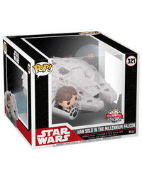 Han Solo in the Millennium Falcon