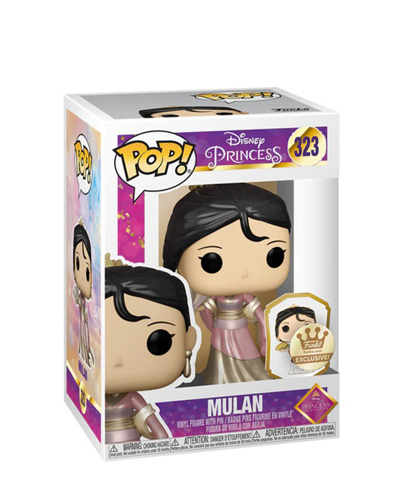 Mulan (Dancing) (Gold) with Pin