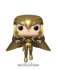 Wonder Woman Golden Armor Flying