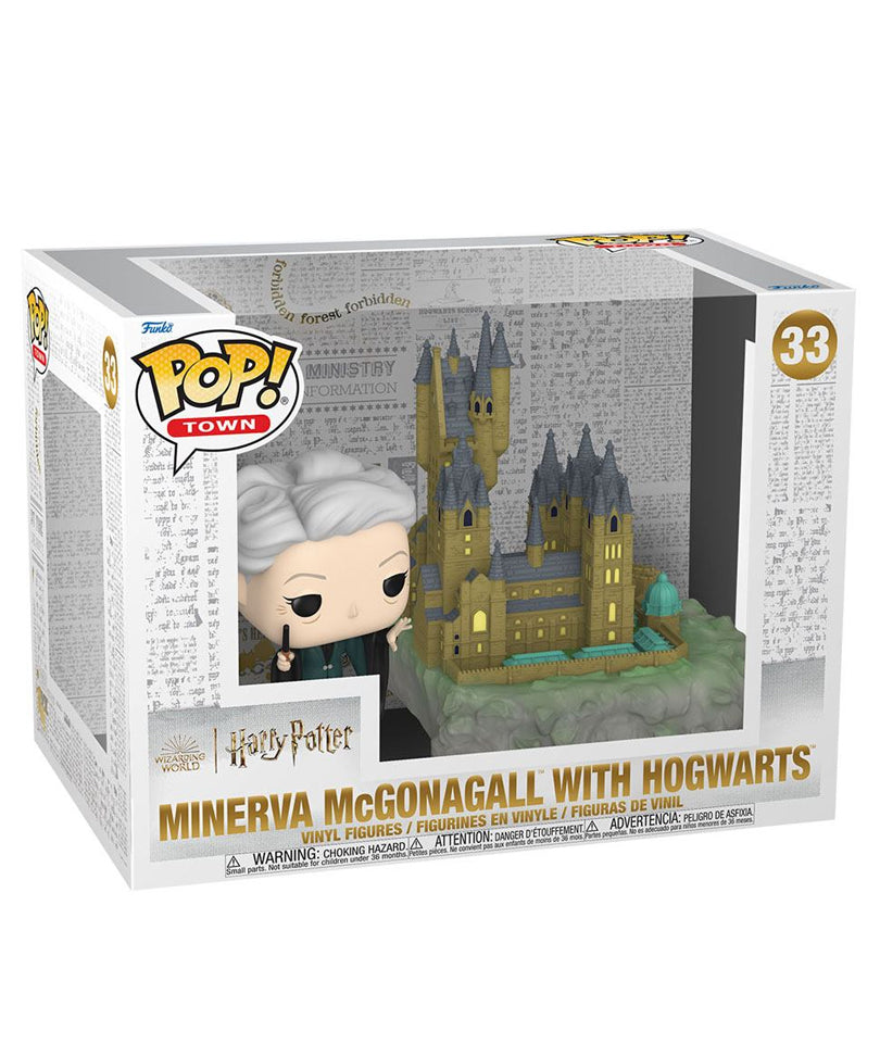 Minerva McGonagall with Hogwarts
