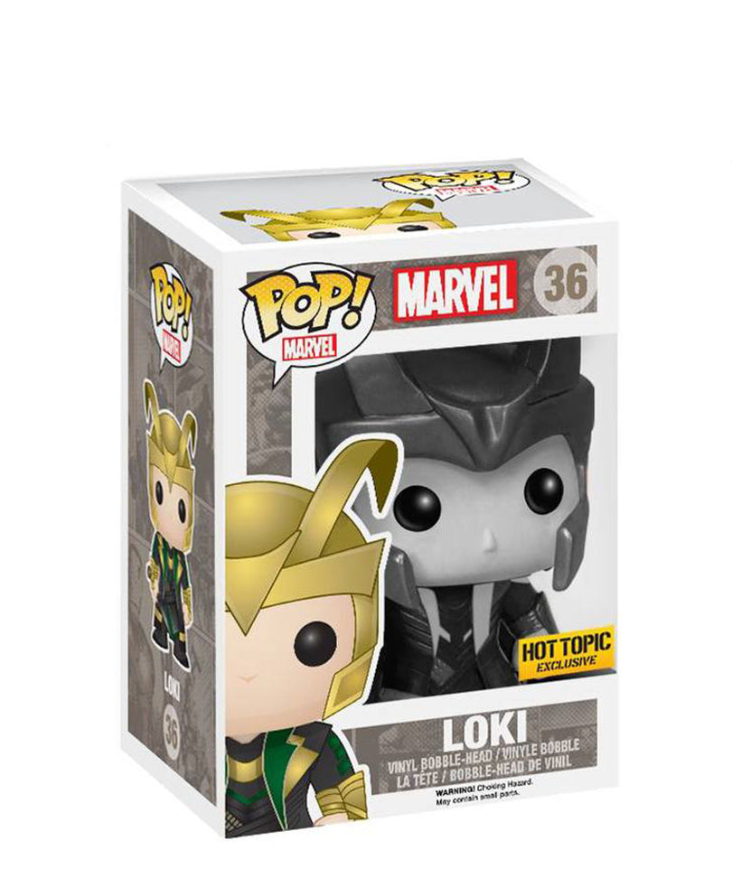 Loki (The Dark World) (Black & White Helmet)