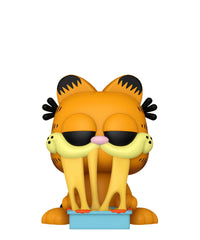 Garfield with Lasagna