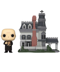 Addams Home with Uncle Fester Damaged Box