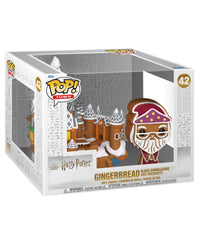 Gingerbread Albus Dumbledore and Hogwarts