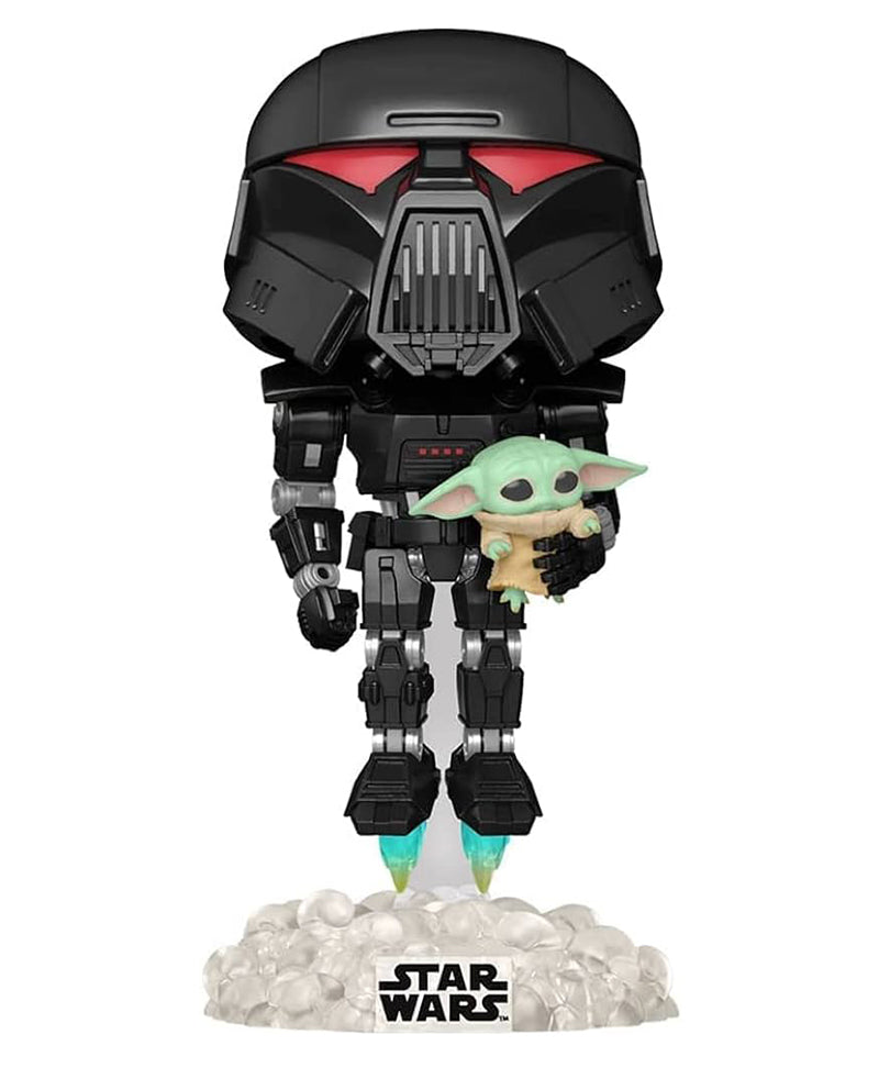 Dark Trooper With Grogu (Glow in the Dark)