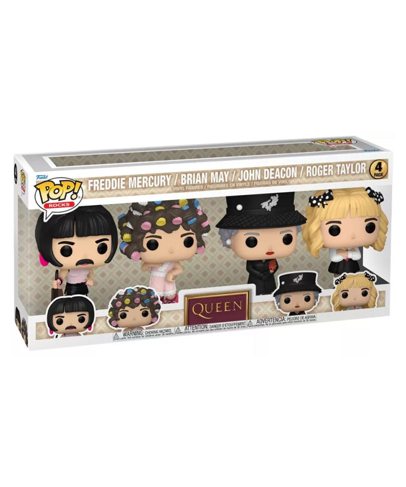 Freddie Mercury / Brian May / John Deacon / Roger Taylor (4-Pack)
