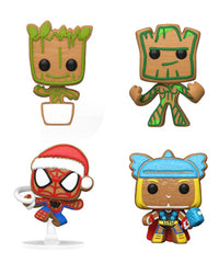 Marvel 4-Pack Pocket POP! Happy Holidays