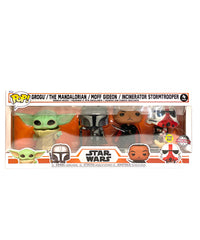 The Mandalorian, Grogu, Moff Gideon & Incinerator Trooper