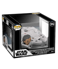 Lando Calrissian in the Millennium Falcon