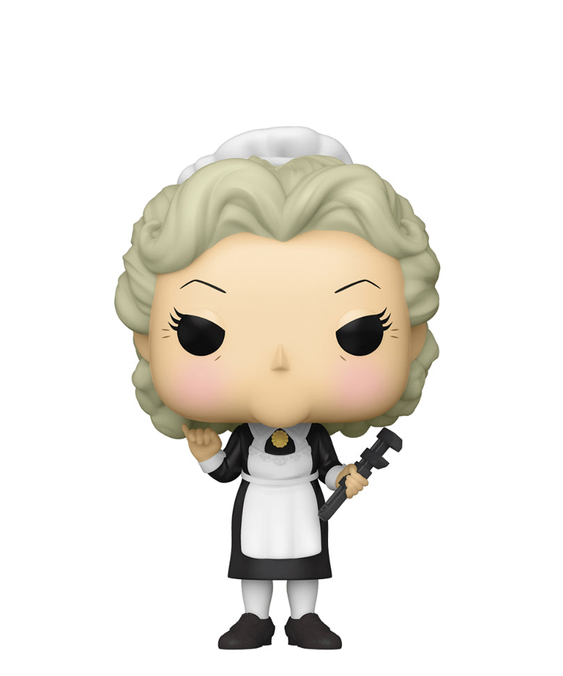 Mrs. White with the Wrench