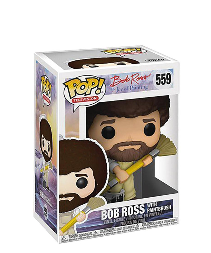 Bob Ross with Paintbrush