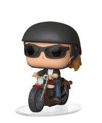Carol Danvers on Motorcycle
