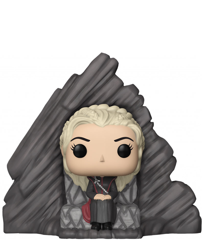 Daenerys Targaryen on Dragonstone Throne