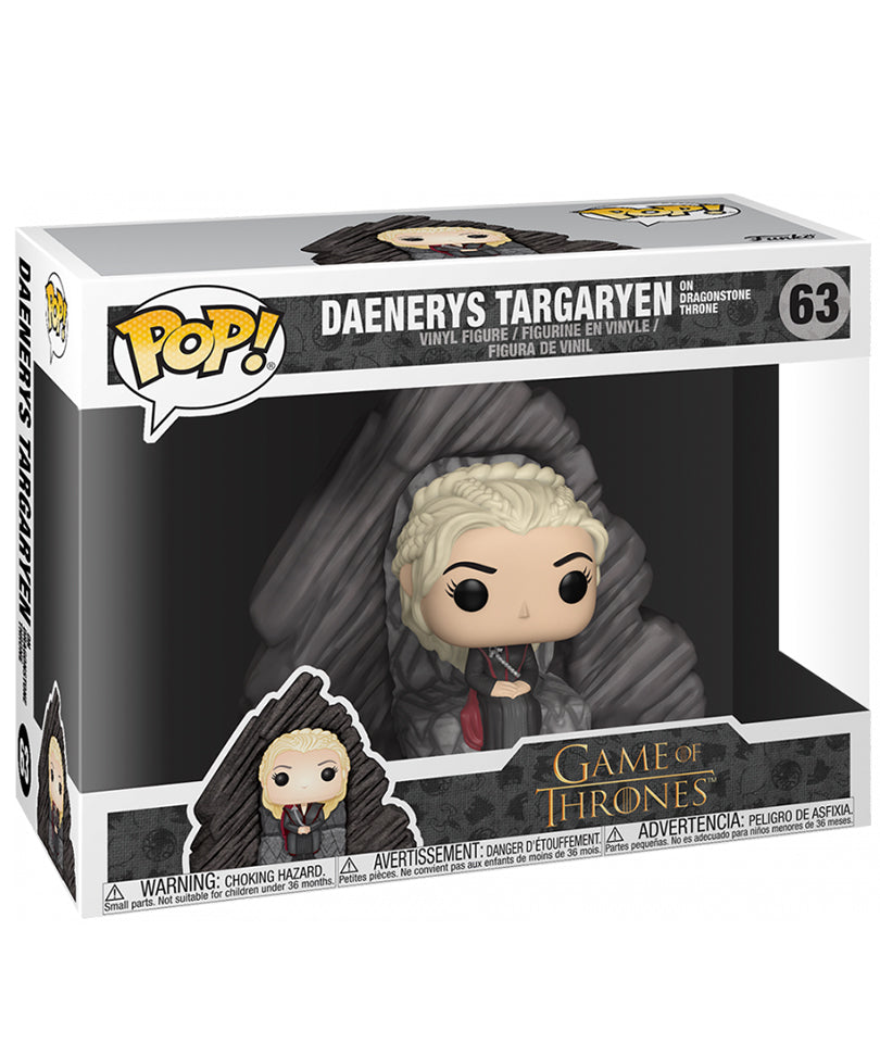 Daenerys Targaryen on Dragonstone Throne