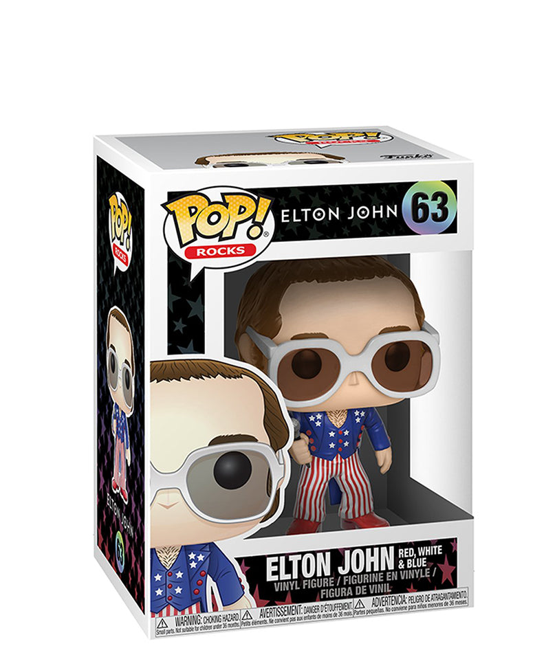 Elton John Red, White & Blue