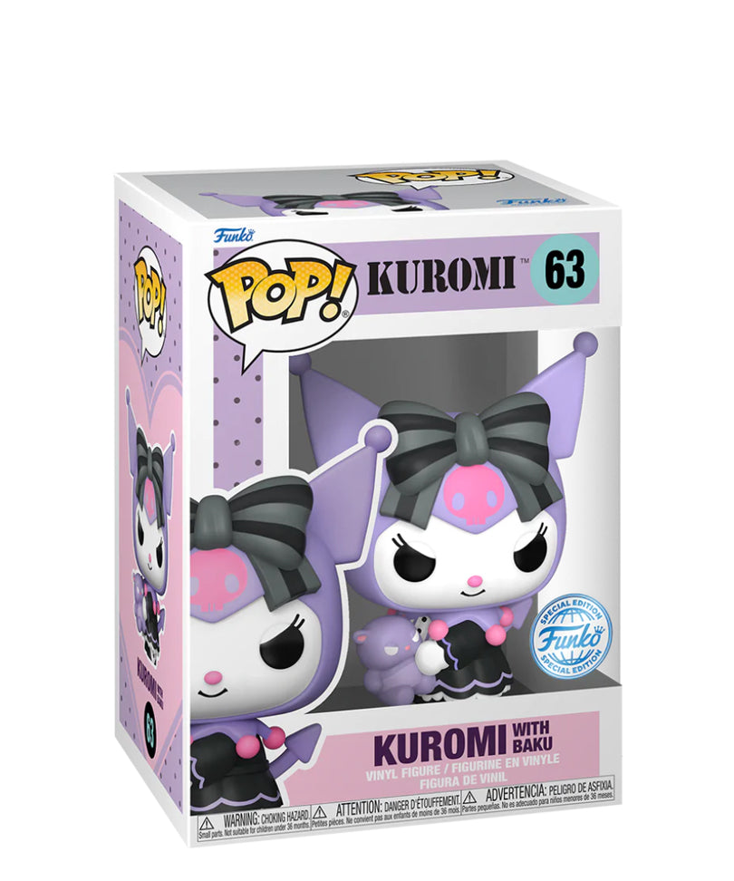 Kuromi With Baku