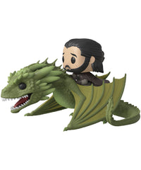 Jon Snow with Rhaegal