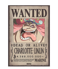 One Piece - Poster: "WANTED BIG MOM" (52X38)
