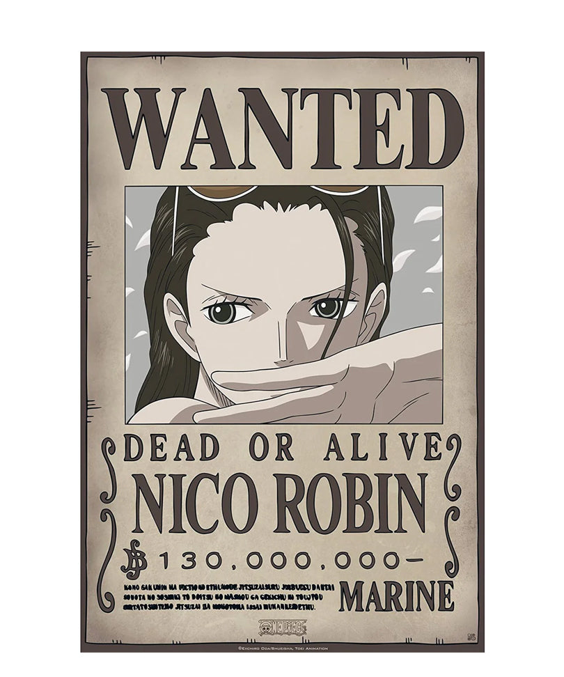 One Piece - Poster "WANTED NICO ROBIN" (52x38)