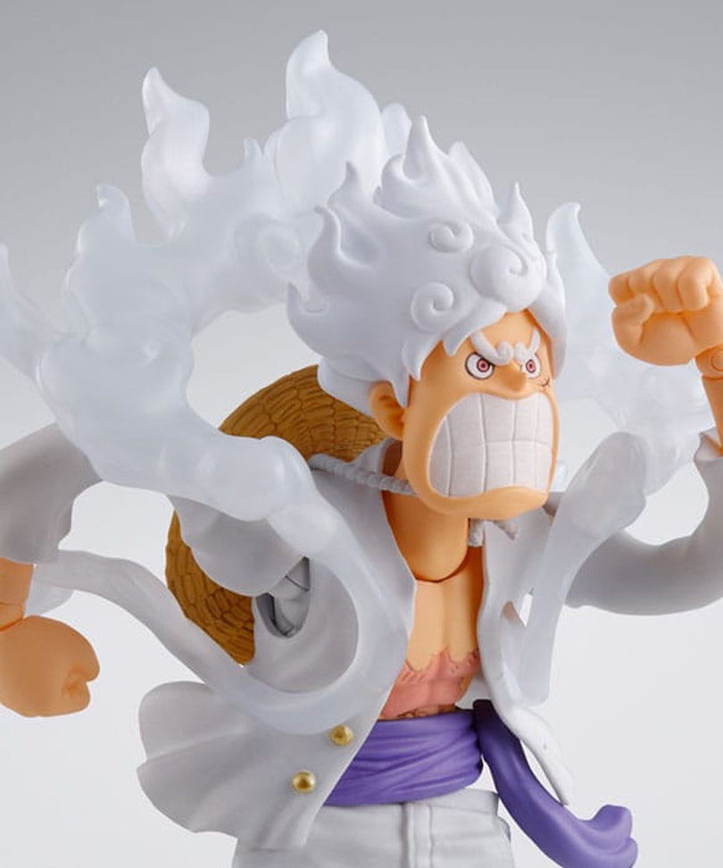 One Piece - Monkey D. Luffy Gear 5 - Action Figure S.H. Figuarts 15 cm