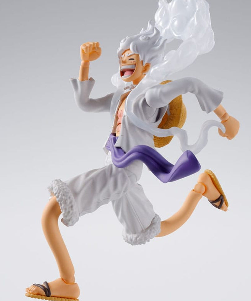 One Piece - Monkey D. Luffy Gear 5 - Action Figure S.H. Figuarts 15 cm