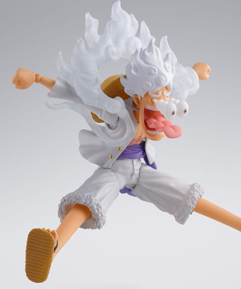 One Piece - Monkey D. Luffy Gear 5 - Action Figure S.H. Figuarts 15 cm