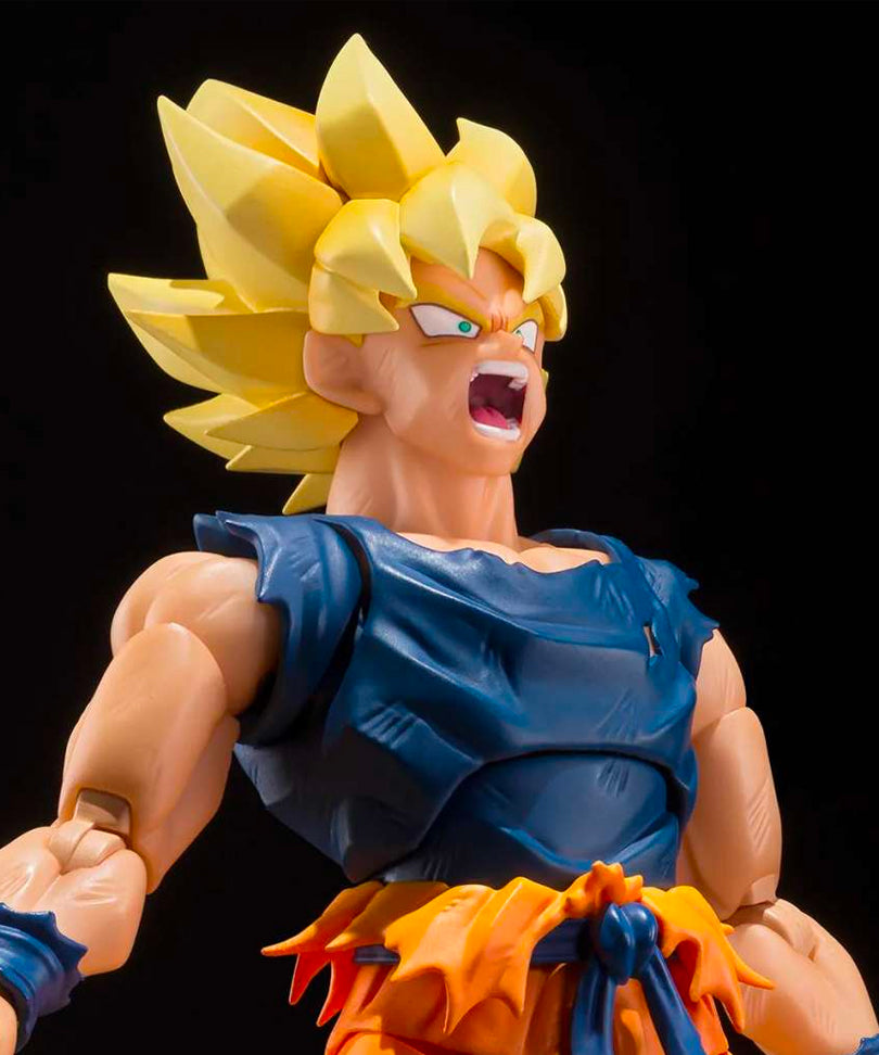 Dragon Ball Z - Super Saiyan Son Goku Fighter Rage - Action Figure S.H.Figuarts 15 cm