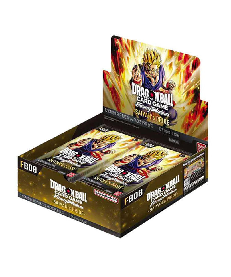 Box - Dragon Ball Super Card Game Fusion World - Sayan’s Pride FB-08 ENG
