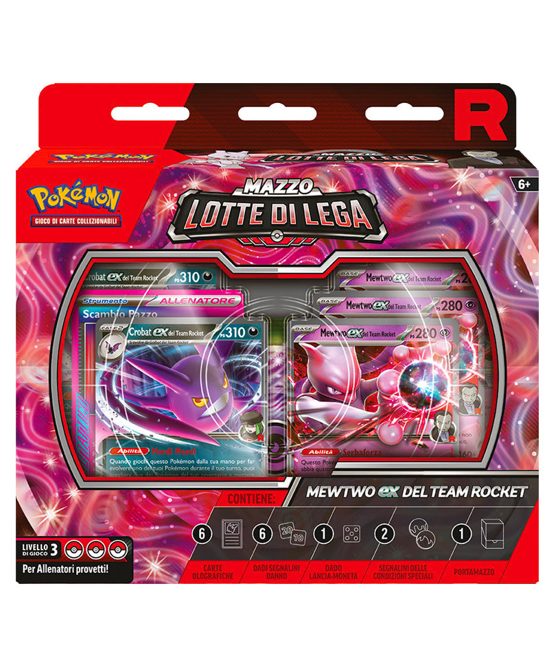 Pokemon Mazzo Lotte di Lega - Mewtwo Ex del Team Rocket