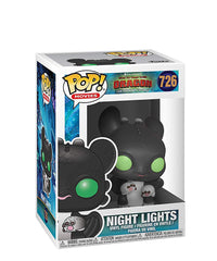 Night Lights (Black w/ Green Eyes)