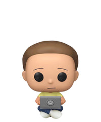 Morty with Laptop