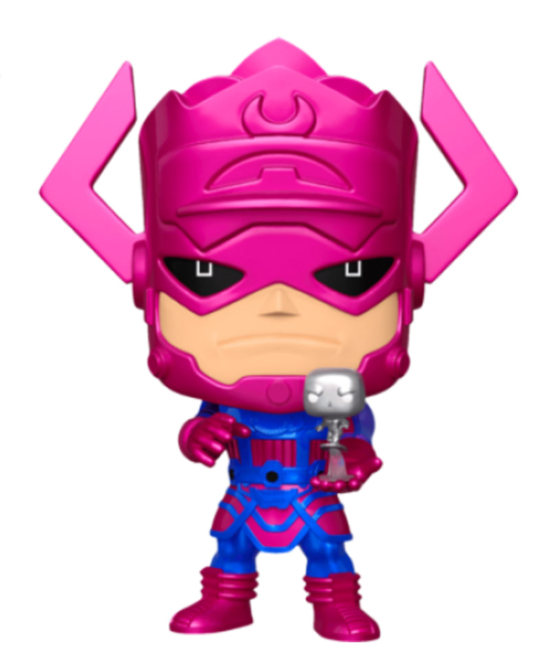 Galactus with Silver Surfer (Metallic) (10-Inch)