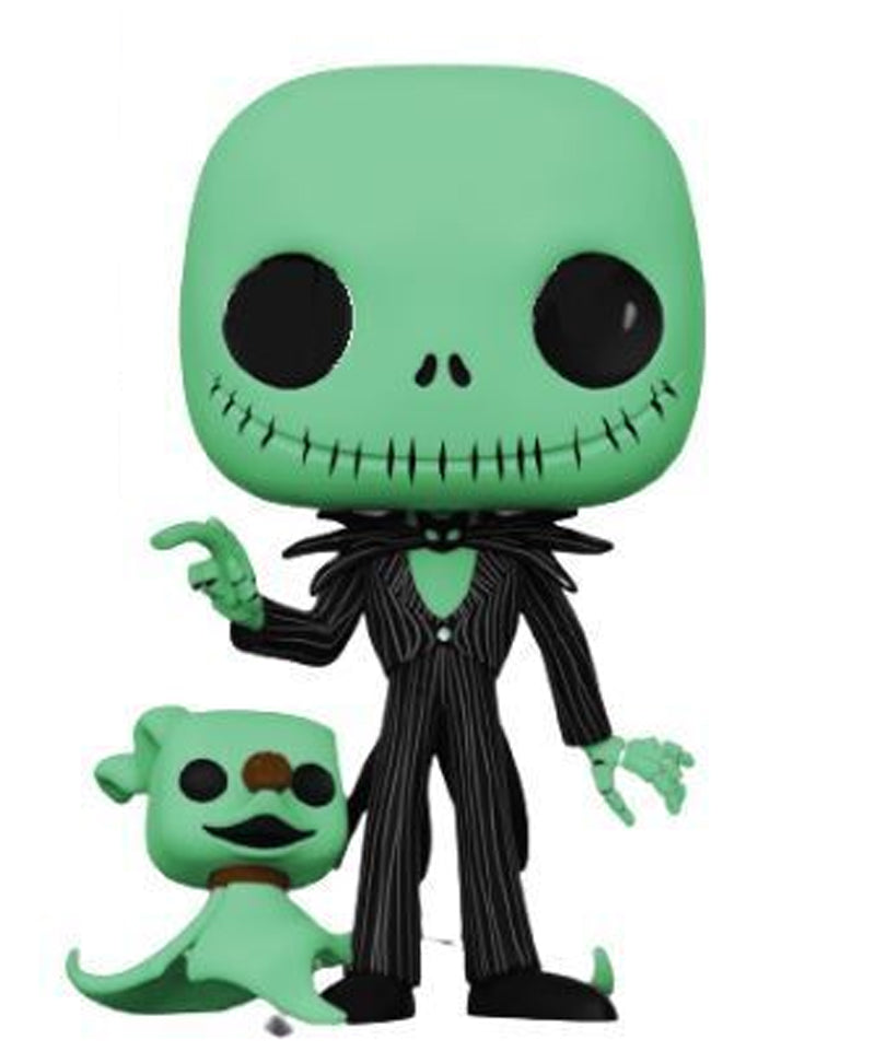 Jack Skellington with Zero (10-Inch) (Glow)