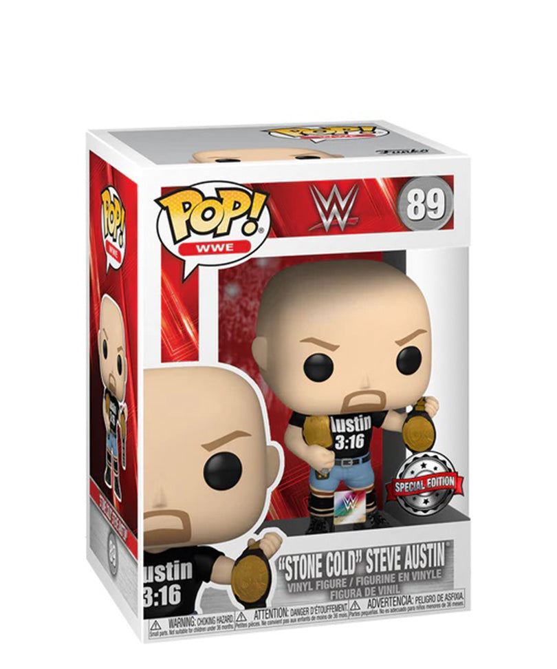 "Stone Cold" Steve Austin (Two Belts)