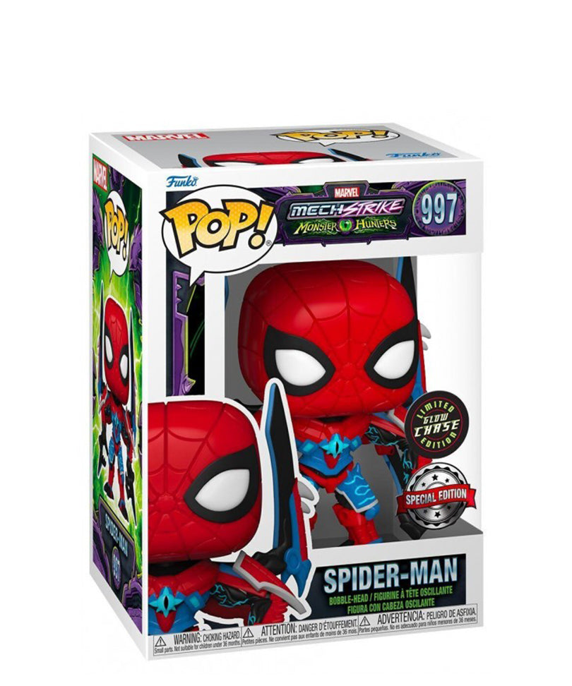 Spider-Man (Marvel Mech Strike Monster Hunters) (Glows in the Dark) (Chase)