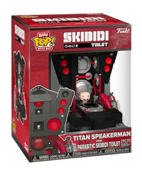 Bitty Bot POP! Titan Speakerman and Parasitic Skibidi Toilet