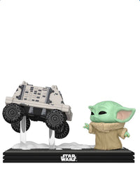 Grogu with Polar Mouse Droid