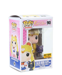 Sailor Moon w/ Moon Stick & Luna Damaged Box