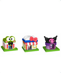Hello Kitty's Cafe / Keroppi's Market / Kuromi's House (3-Pack)
