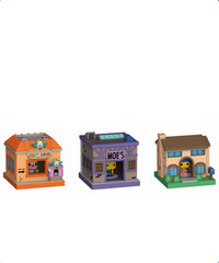 Simpsons House / Moe's Bar / Krusty Burger (3-Pack)