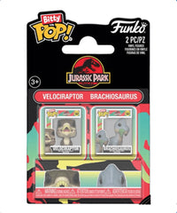 Velociraptor / Brachiosaurus (2-Pack)