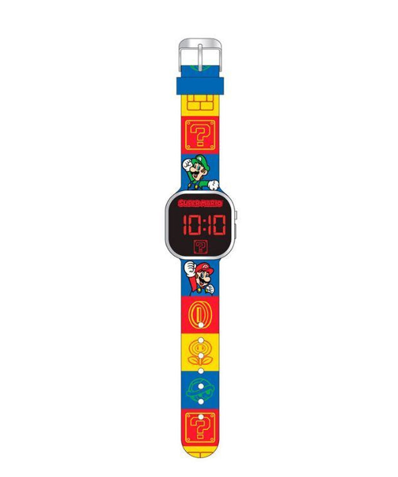 Orologio da Polso Digitale LED Super Mario & Luigi