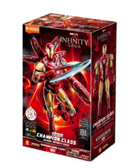 Marvel Infinity Saga Blokees Plastic Model Kit Champion Class Iron Man