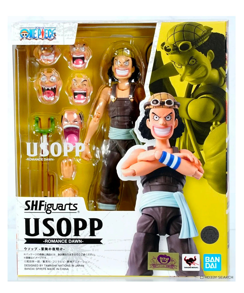 One Piece - Usopp "Romance Dawn" - Action Figure S.H. Figuarts 15cm