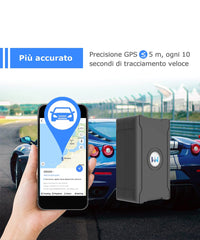 Localizzatore GPS con batteria ricaricabile da 6000 mAh